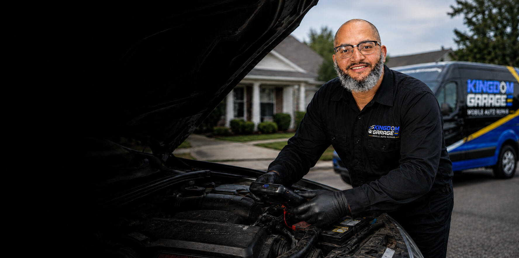 Kingdom Garage Mobile Repair Ad.png Kingdom Garage Mobile mechanic providing mobile auto repair